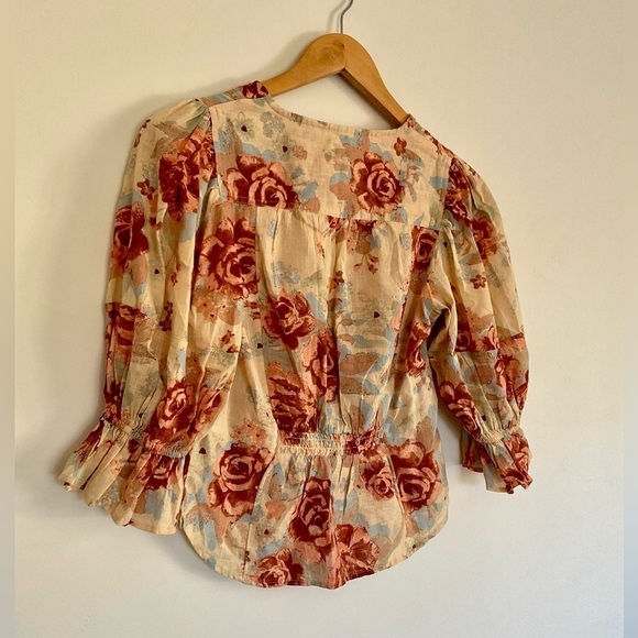 {Free People} I found you printed top - Picture 3 of 4